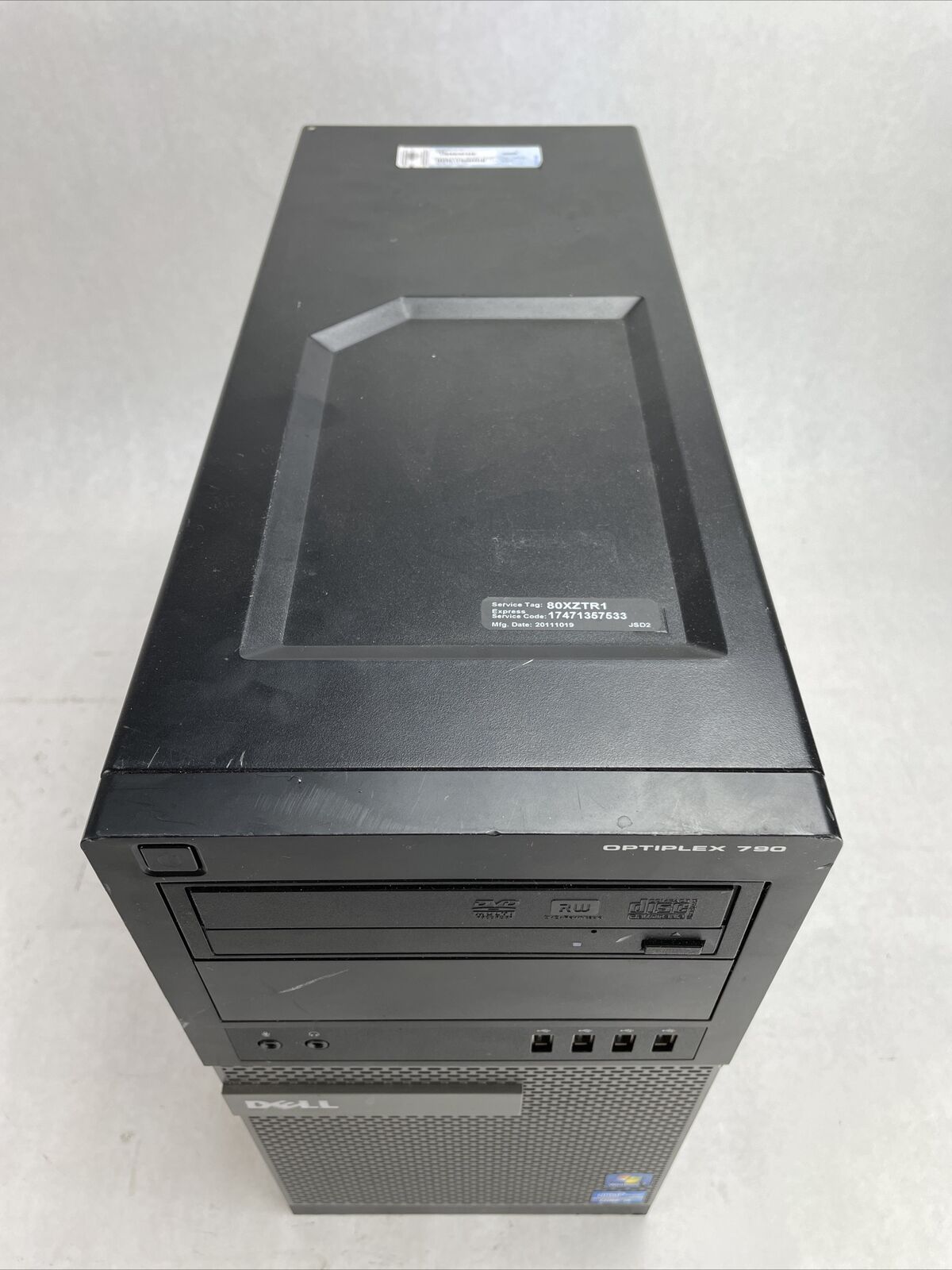 Dell Optiplex 790 MT Intel Core i5-2400 3.1GHz 4GB RAM No HDD No OS