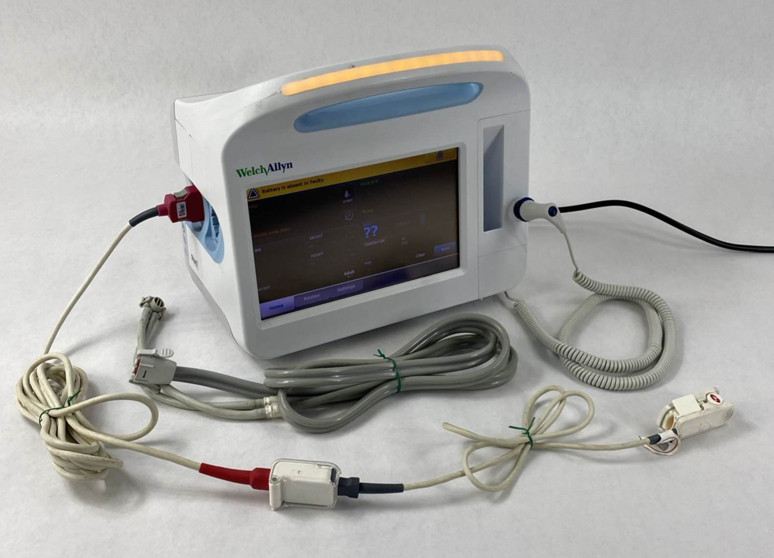 Welch Allyn 63MTXX Vital Sign Monitor 6000 Series 901060 - No Battery0