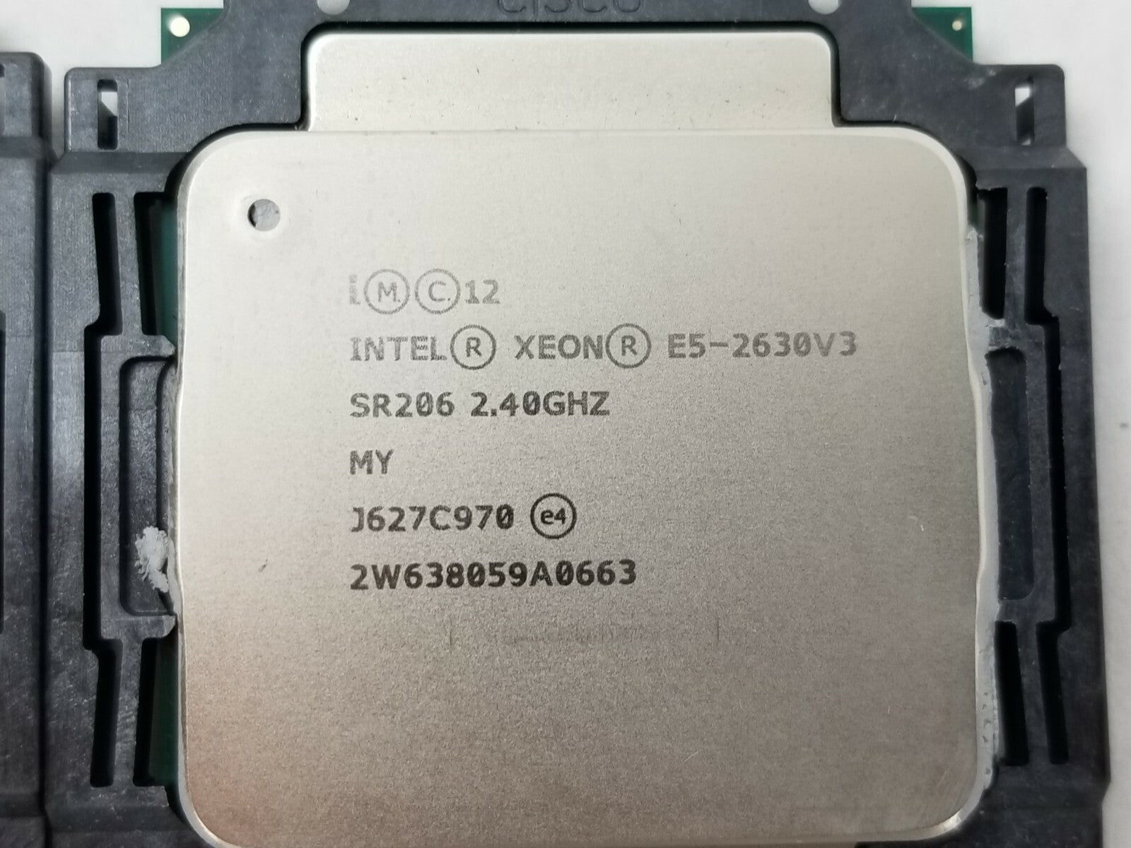 Matching Pair Intel Xeon E5-2630 V3 8-Core 2.4GHz SR206 LGA2011-3 Processor CPU