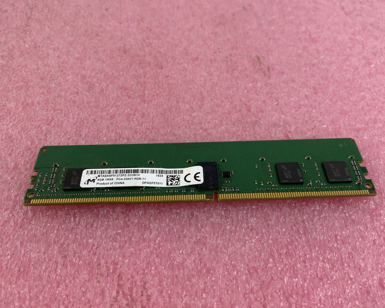 Micron 4GB DDR4 PC4-2400T Desktop Memory Ram MTA9ASF51272PZ-2G1II - Lot of 3