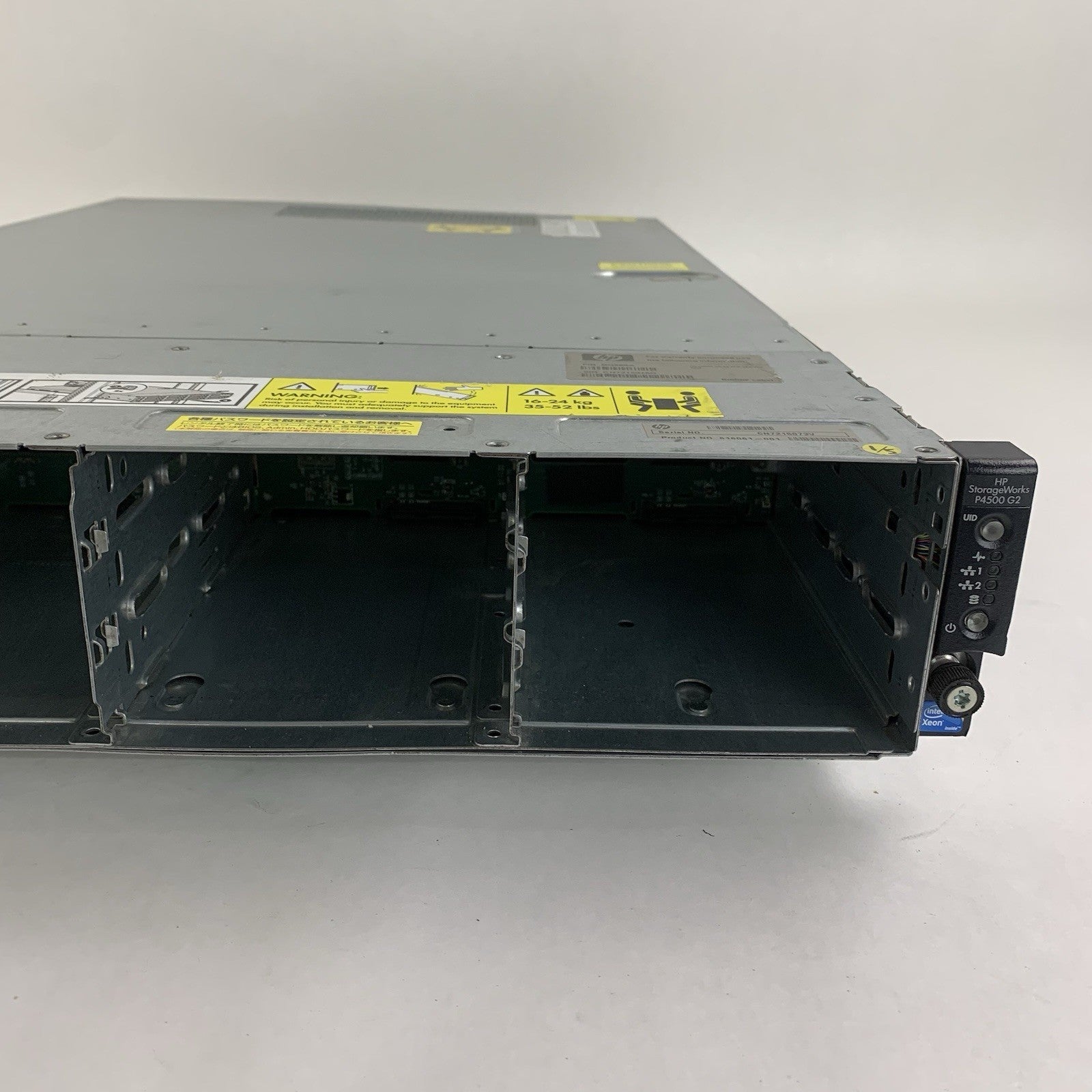 HP StorageWorks P4500 G2 Server 2x Xeon L5520 2.26GHz 24GB RAM No HDD/OS3