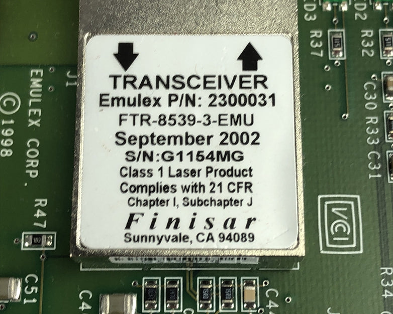 EMULEX 2300031 - Emulex Fibre Card 64-Bit LP 8000 walt