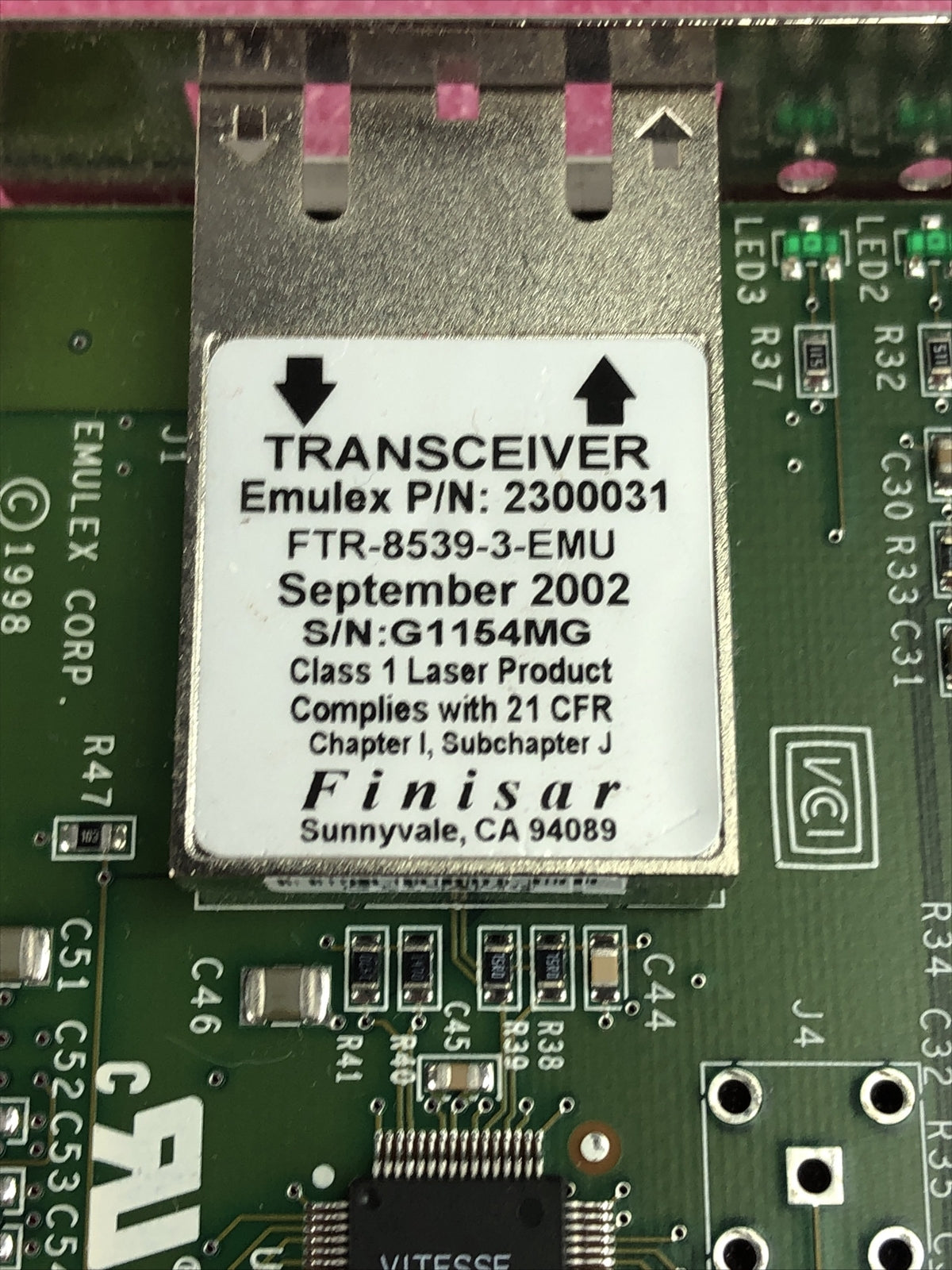 EMULEX 2300031 - Emulex Fibre Card 64-Bit LP 8000 walt