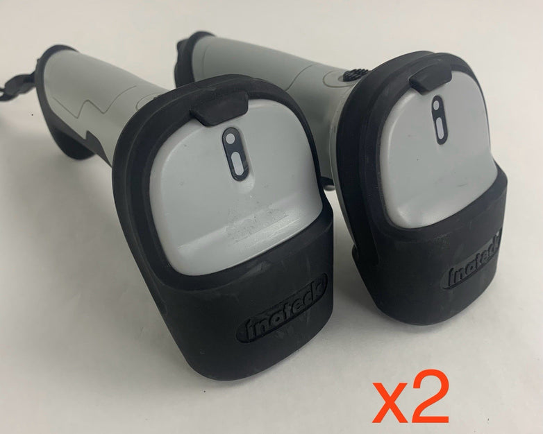 Inateck BCST-70 Bluetooth 1D Barcode Scanner 35m  Direct Tested No Cord Lot of 2