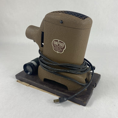 Ampro Slide Projector Model 30A Partial Test With Light Some Cord Showing