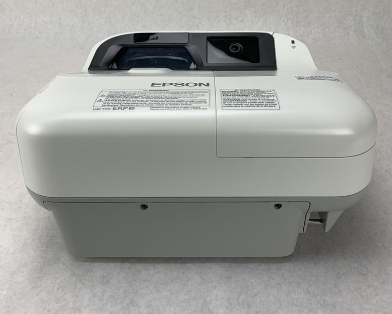 Epson H599A BrightLink 595Wi LCD Lamp Projector 741 Lamp Hours No Remote