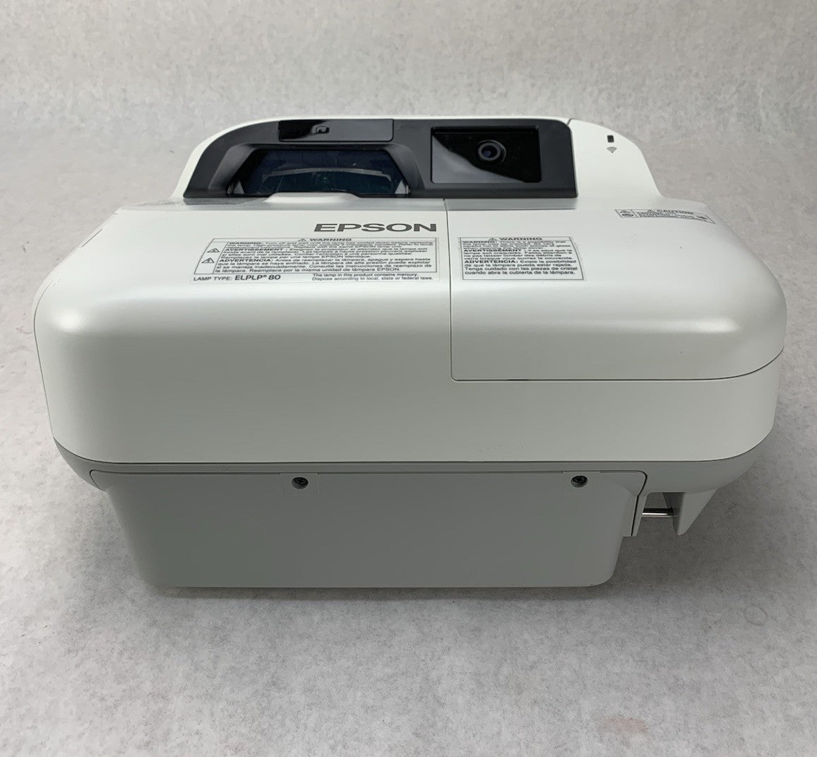 Epson H599A BrightLink 595Wi LCD Lamp Projector 741 Lamp Hours No Remote1
