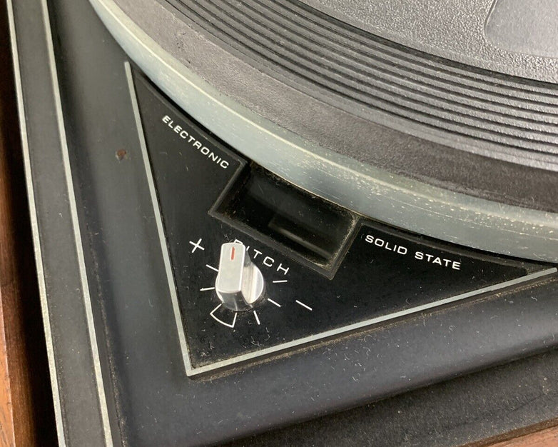 BIC 980 Turntable Belt Drive Automatic Missing Cover Tested 33 Doesn't Auto Land