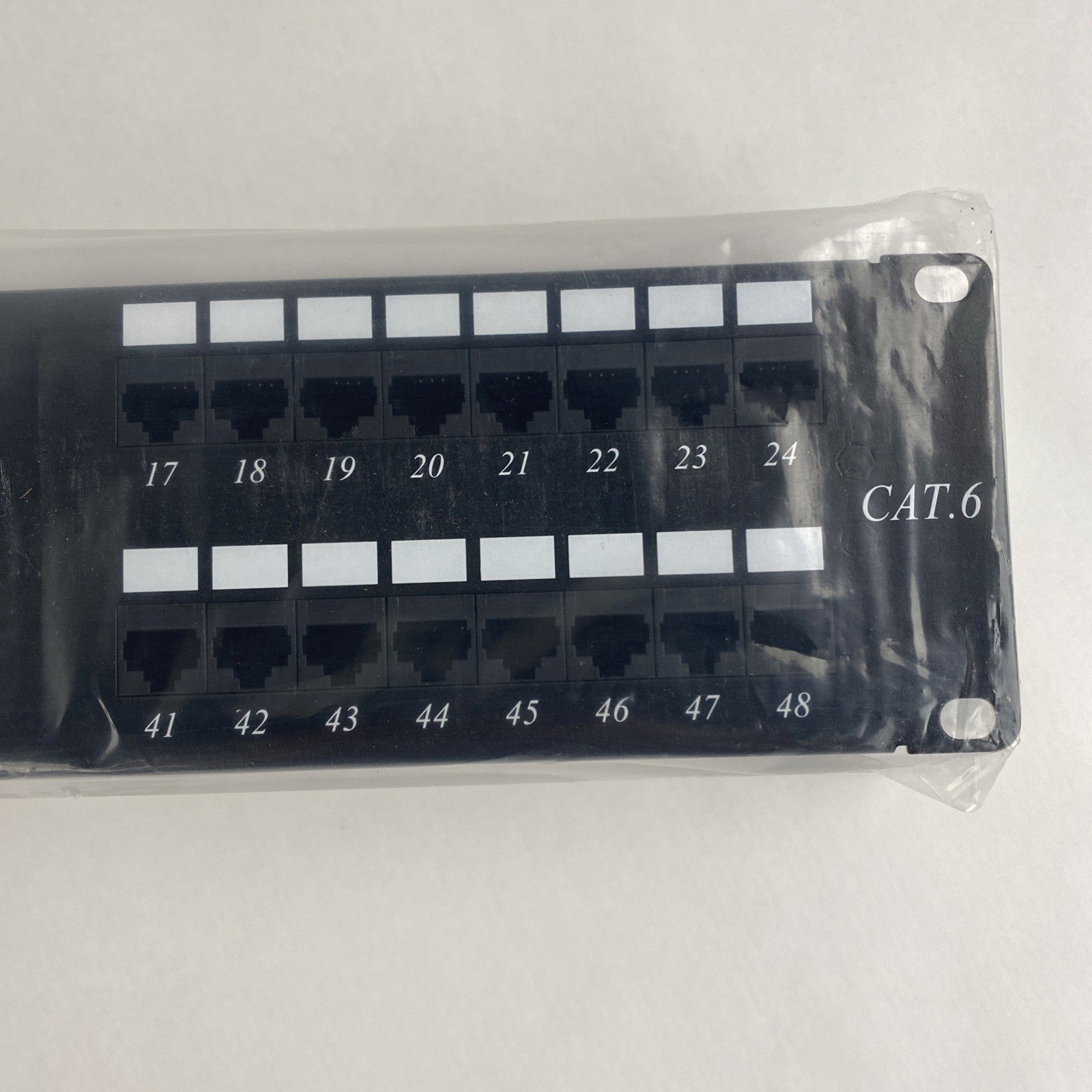 48 Port Cat 6 patch Panel Open Box Sealed Panel3