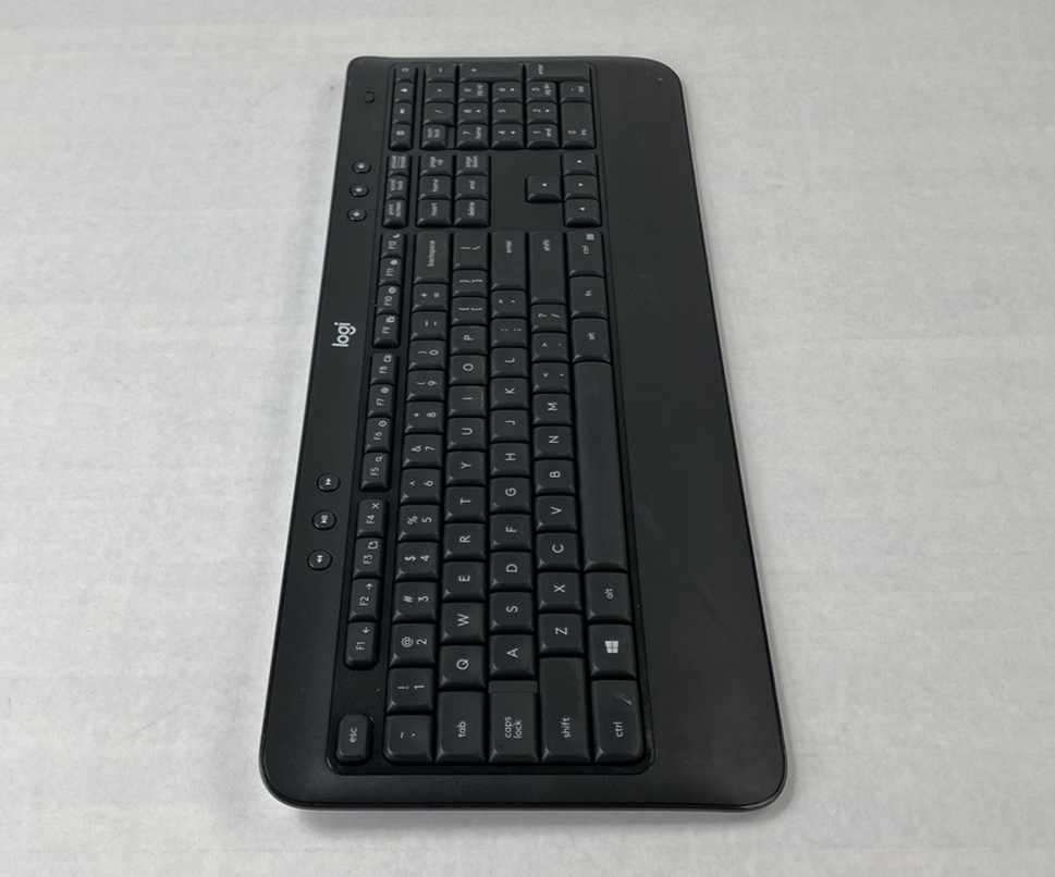 Lot of 4 Logitech K540 Y-R0012 Wireless Desktop Keyboard Power Tested No Dongle