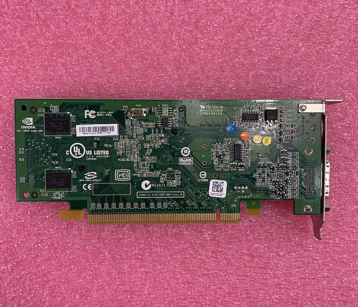 Nvidia Geforce 9300 256MB Video Graphics Card Short and Long Bracket (Lot of 2)