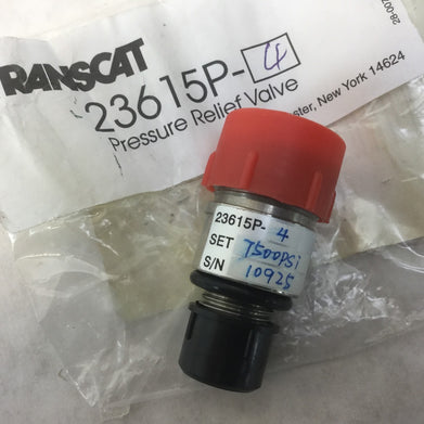 TRANSCAT 23615P-4, Pressure Relief Valve 700bar, NEW
