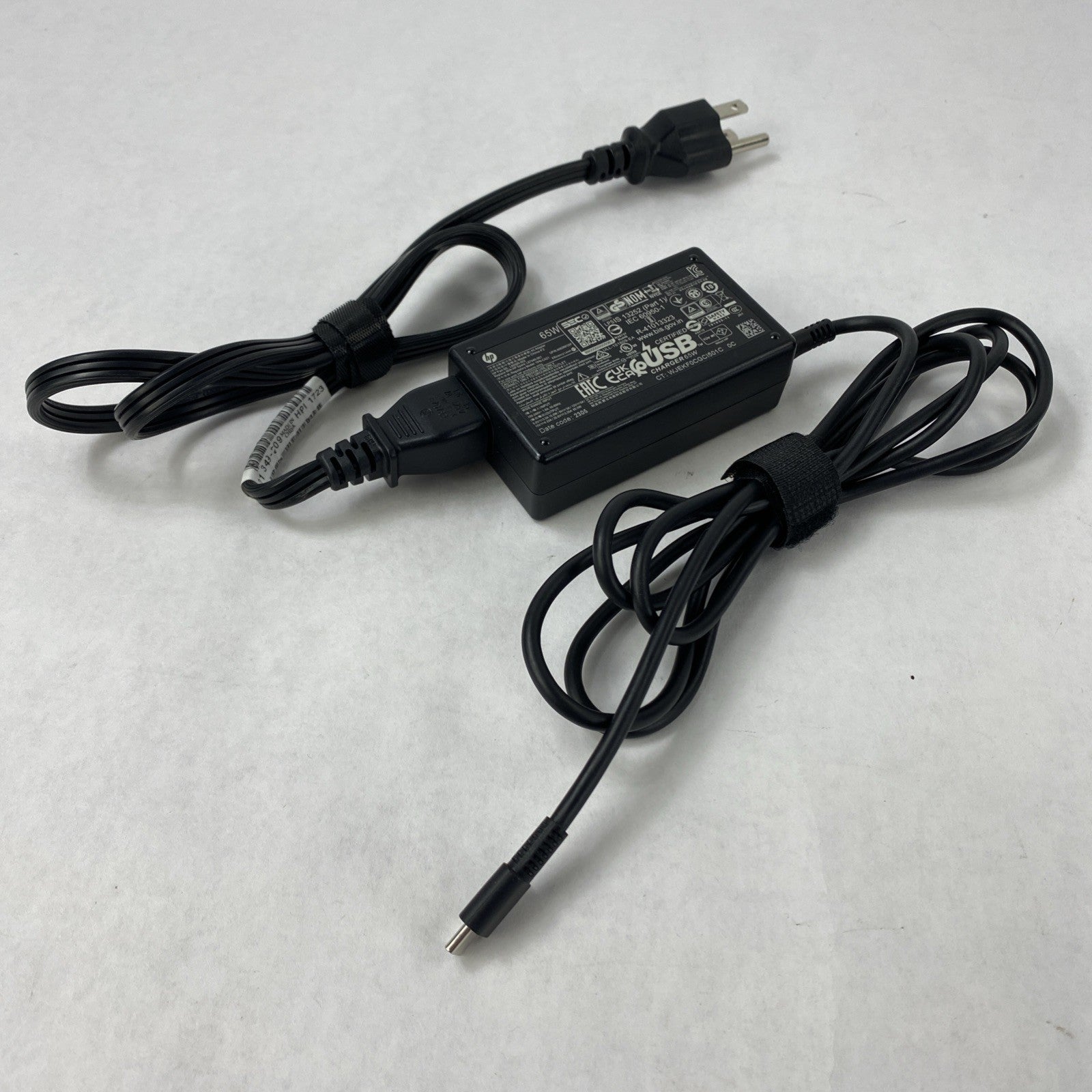 Lot of 10. Hp TPN-CA21 USB-C AC Adapter.2