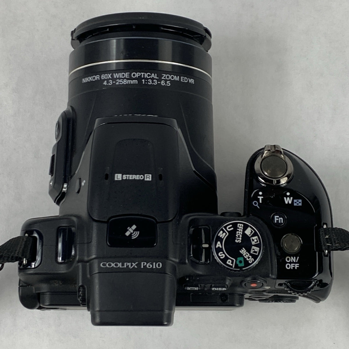 Nikon Coolpix P610 Digital Camera Black w/ Battery - READ16