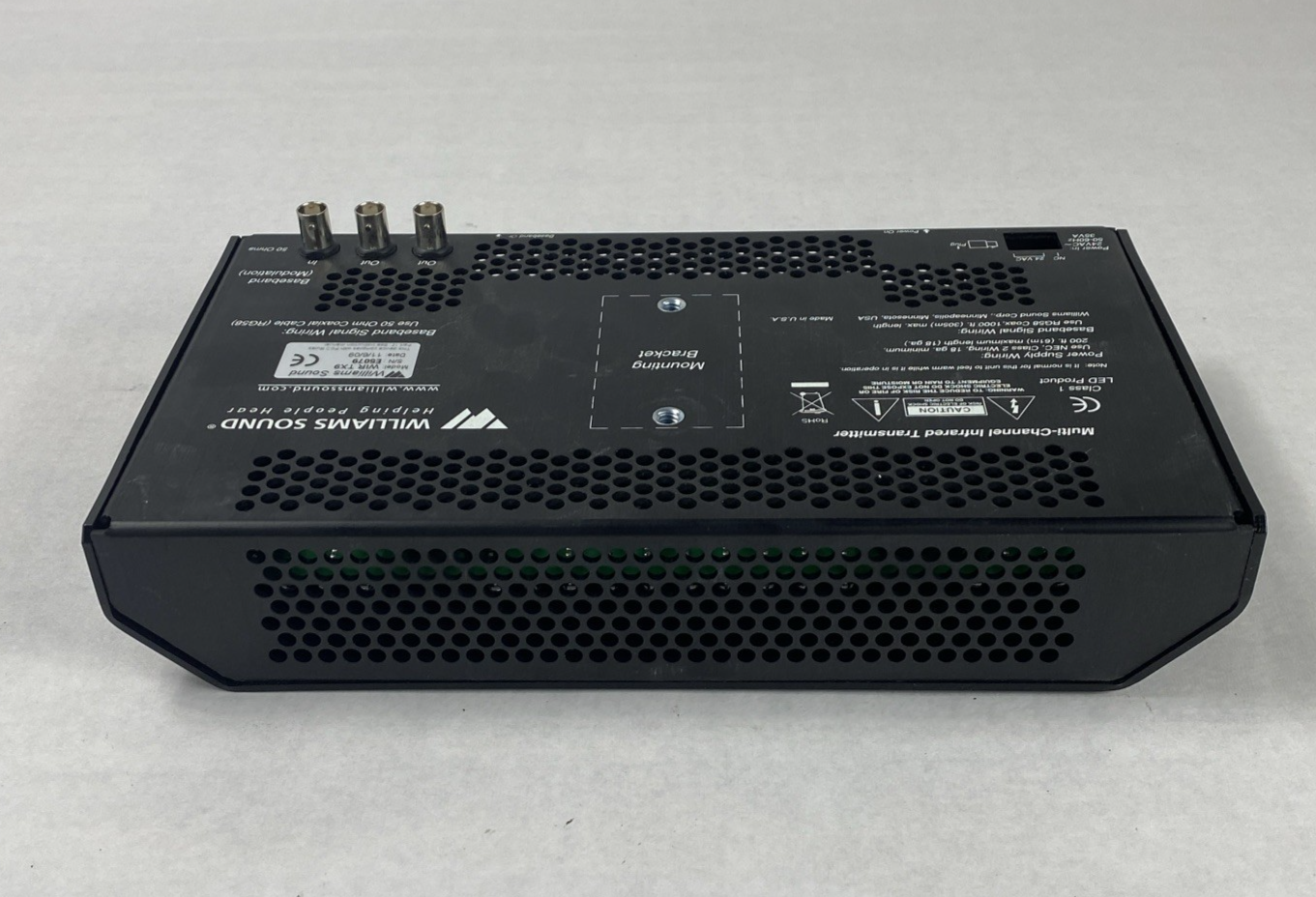 Williams Sound WIR TX9 Multi-Channel Infrared Transmitter
