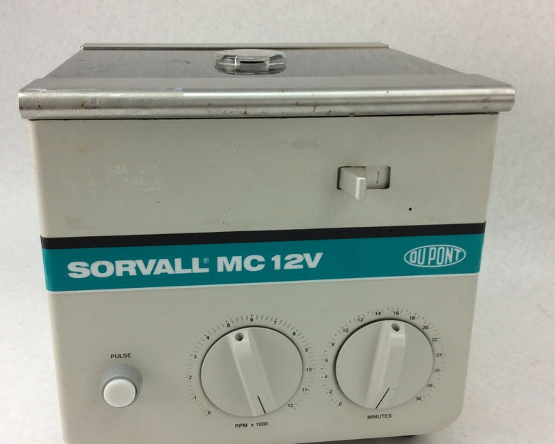 Sorvall DuPont MC 12V Bench Top Centrifuge