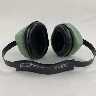 David Clark Company 805S Behind the Head Protective Headgear 16069G-09 Vintage