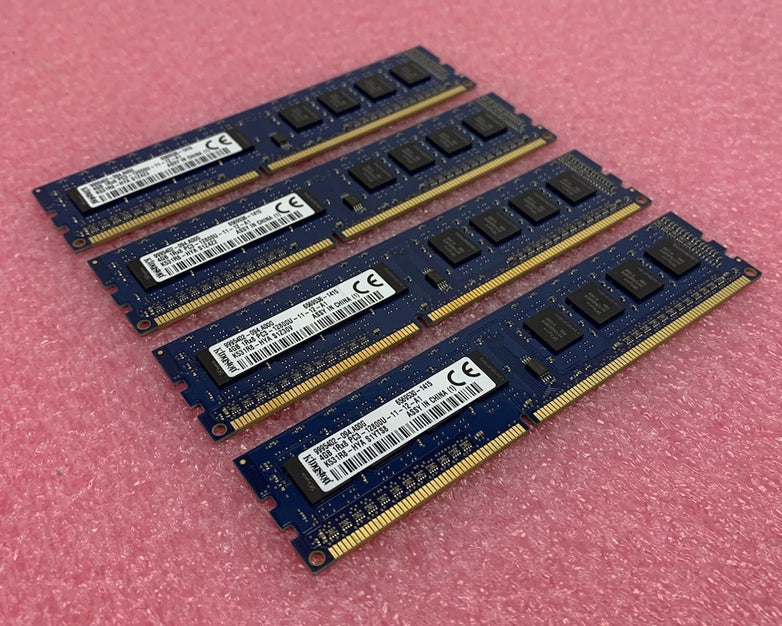 Kingston 16GB (4x4GB) 1rx8 PC3-12800U-11-12-A1 RAM