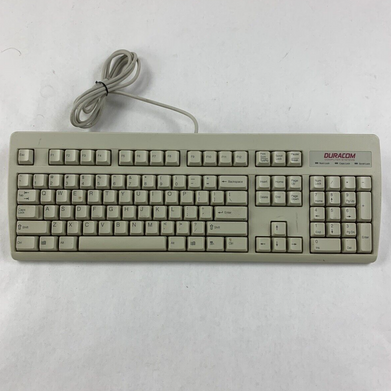 NMB RT2258TW Technologies Wired Keyboard Duracom Tested