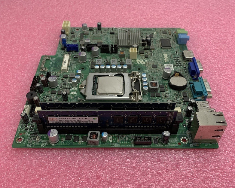 Dell OptiPlex 790 Motherboard Intel Core i7-2600S 2.8GHz 4GB RAM No Shield