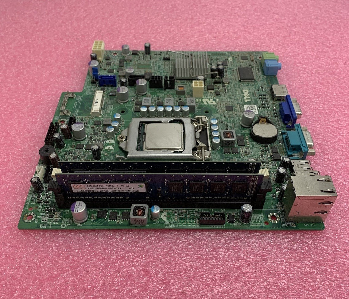 Dell OptiPlex 790 Motherboard Intel Core i7-2600S 2.8GHz 4GB RAM No Shield