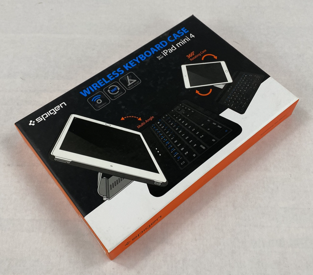 Spigen Wireless Keyboard Case for iPad Mini 4 Brand New