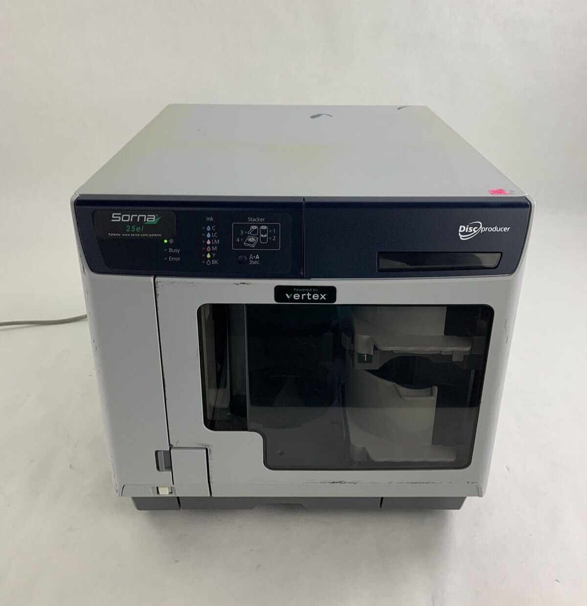 Epson PP-100II N181A Disc Producer CD/DVD Printer Tested Error Parts and Repair