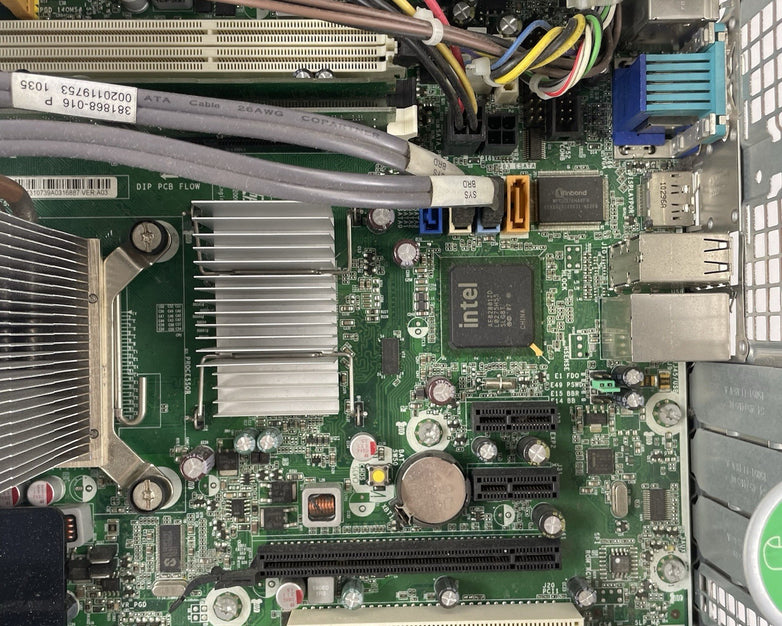 HP Compaq 6000 Pro SFF Core 2 Duo E8500 3.16 GHz 4 GB RAM No HDD/OS