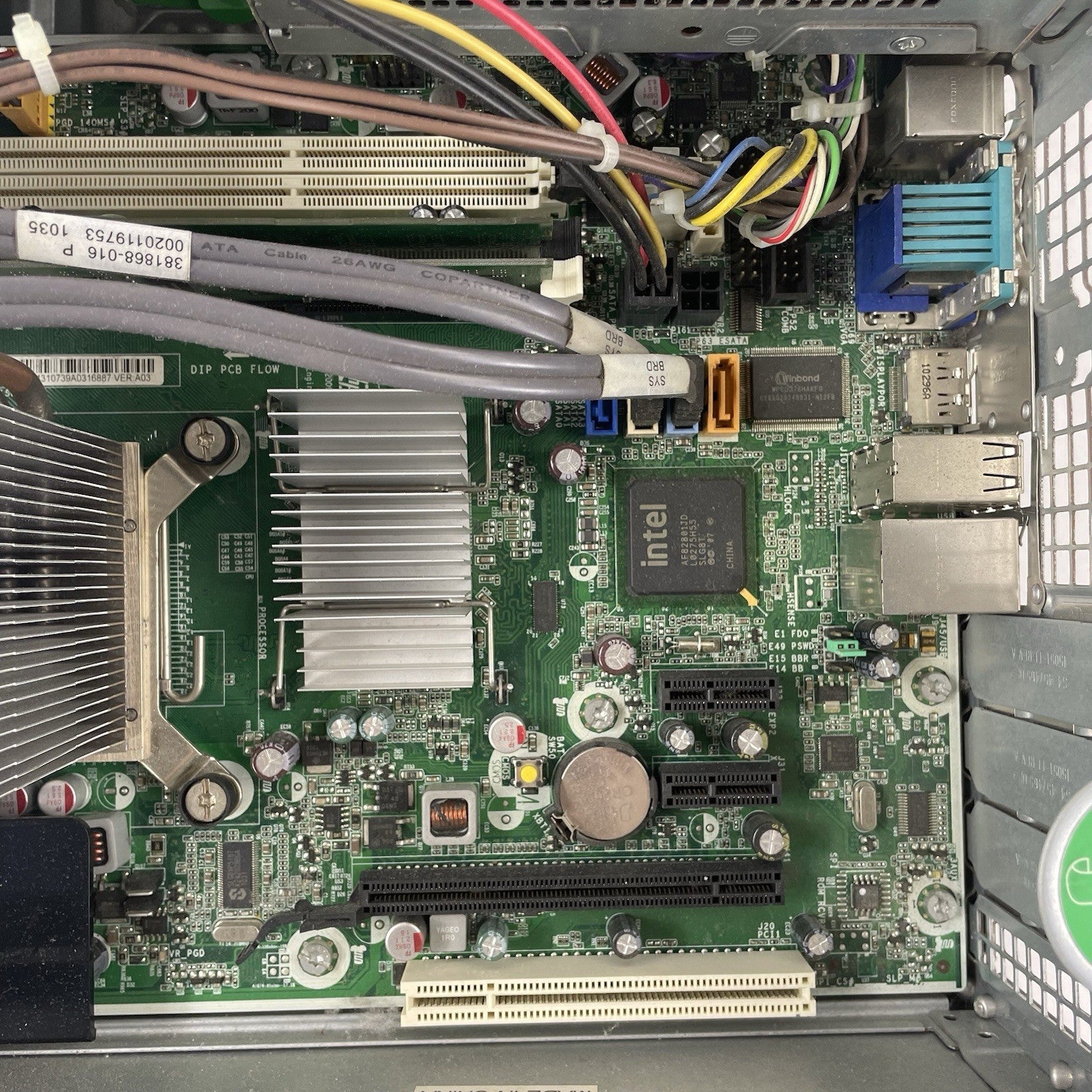 HP Compaq 6000 Pro SFF Core 2 Duo E8500 3.16 GHz 4 GB RAM No HDD/OS10