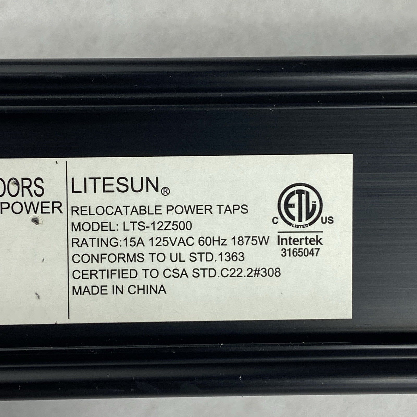 CRST LTS-12Z500 12 Outlet Power Strip4