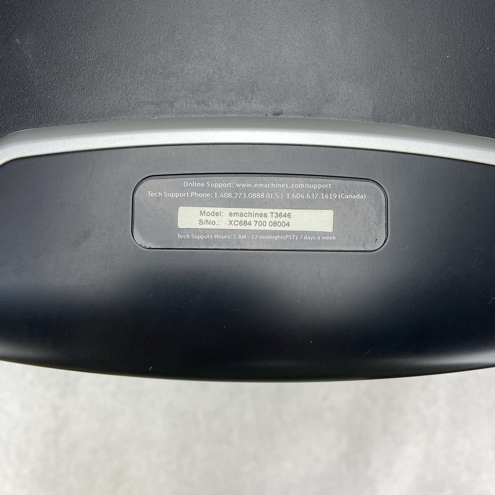 eMachines T3646 MT AMD Sempron LE-1250 2.21GHz 2GB RAM No HDD No OS1