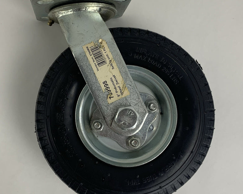 Vendor Rem 9794MW 759998 Pneumatic 8'' Wheel Swivel Lot of 4x
