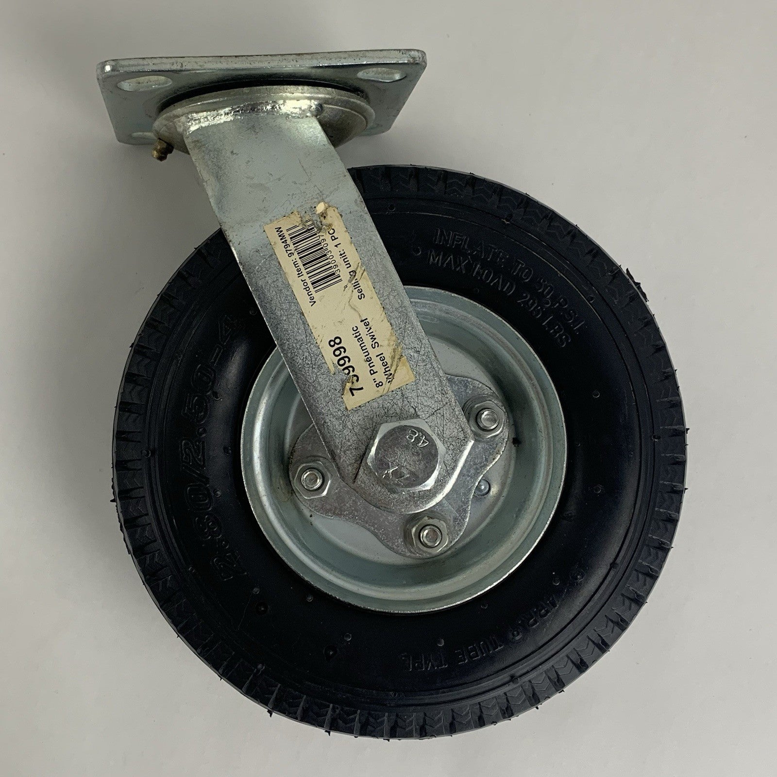 Vendor Rem 9794MW 759998 Pneumatic 8'' Wheel Swivel Lot of 4x1