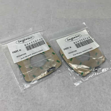 Ingenico BOX350769 Glue Pad Base for Monitor Stands (Lot of 2)