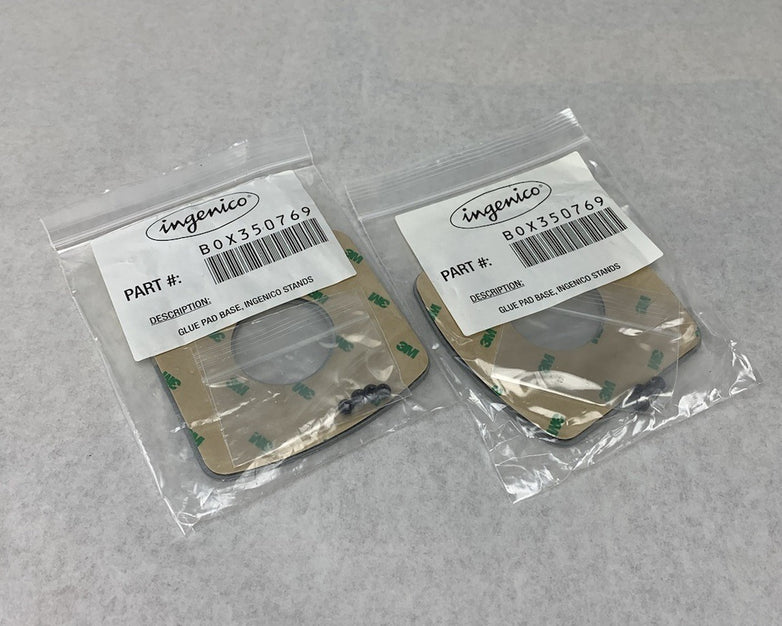 Ingenico BOX350769 Glue Pad Base for Monitor Stands (Lot of 2)