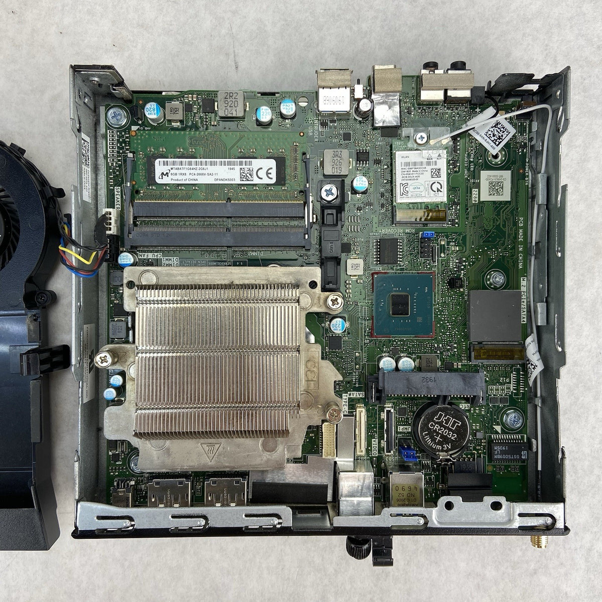 Dell Optiplex 7070 Micro Intel Core i5-8600 3.1GHz 8GBR AM No AC/HDD/OS10