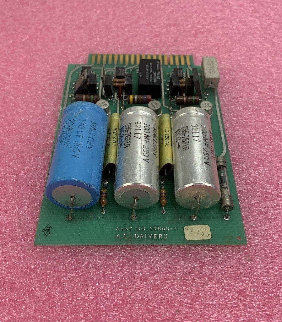 MSI 06107 A.C. Drivers Assy No 24860-3 Card