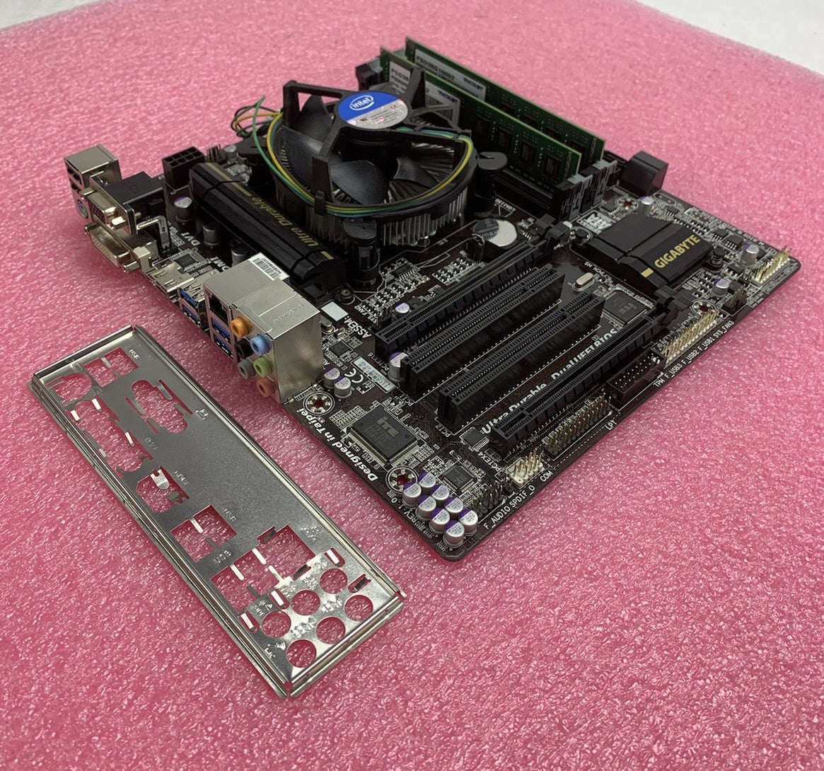 Gigabyte H87M-D3H Motherboard Intel Core i5-4440 3.1GHz 16GB RAM w/ Shield