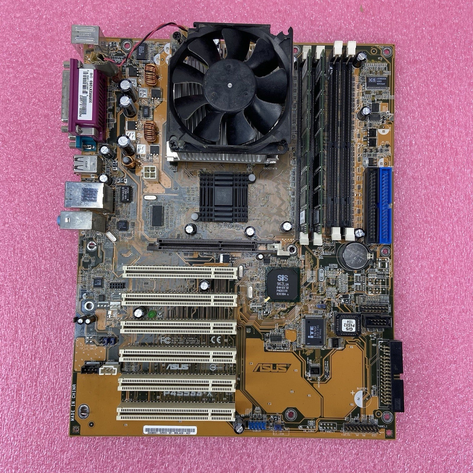 ASUS P4S533-X Motherboard Intel Pentium 4 2.2GHz 1GB RAM No IO Shield5