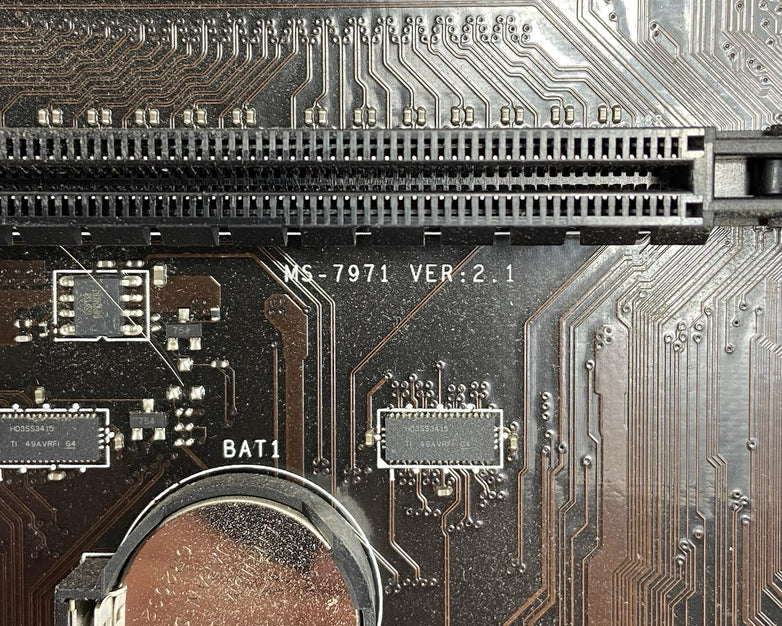 MSI MS-7971 Motherboard Intel Core i5-6600K 3.5GHz 8GB RAM w/Shield