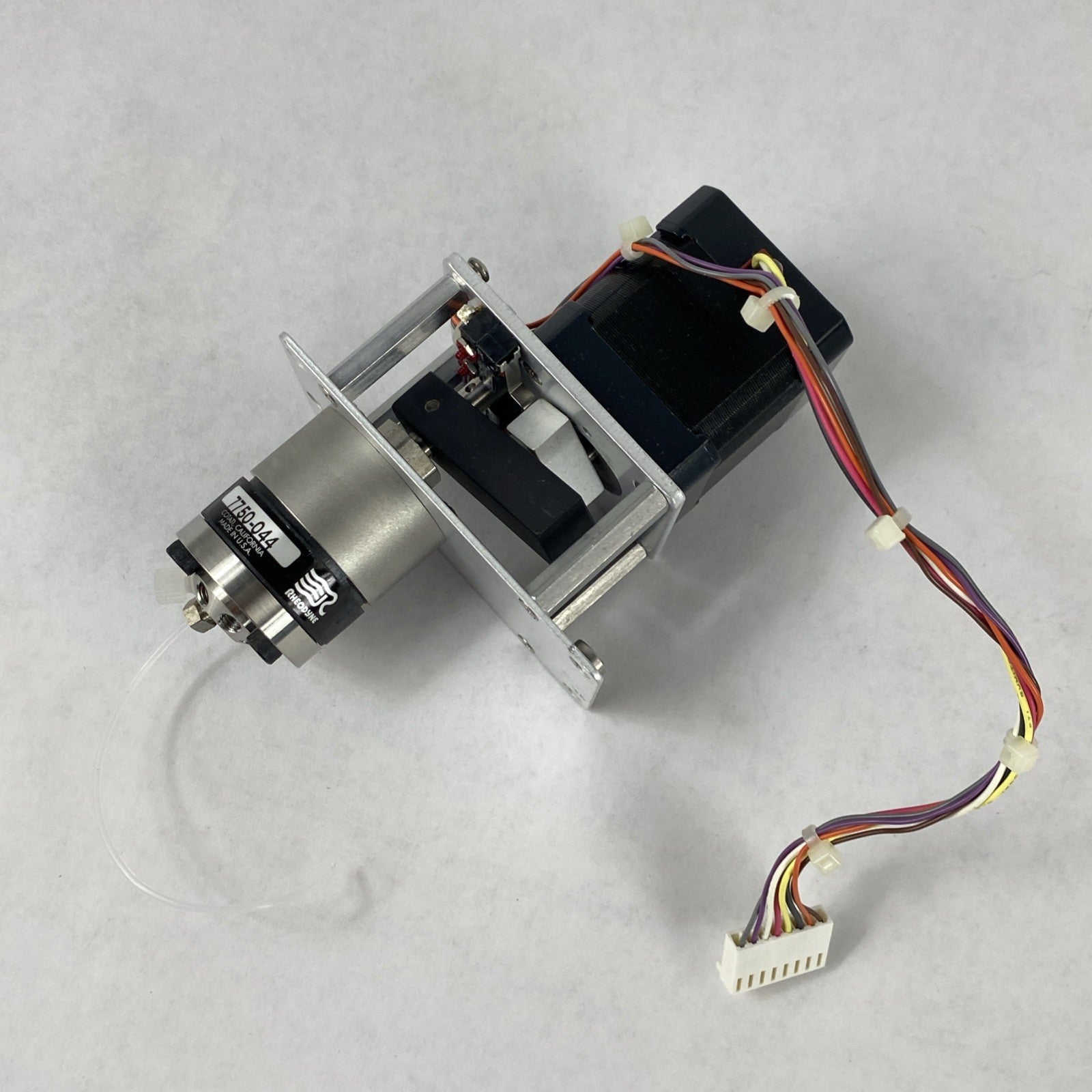 Rheodyne 7750E-020 6 Port Valve Oriental Motor C7733-9012K Vexta Stepping Motor2