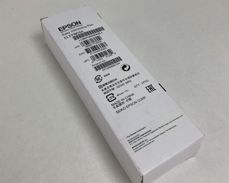 New Box Opened Epson Easy Interactive Pen ELPPN04A Orange