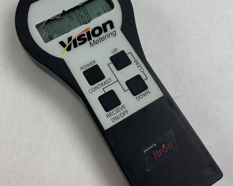 Vision Metering Sentry 900 Handheld ERT Modular Reader Powers On