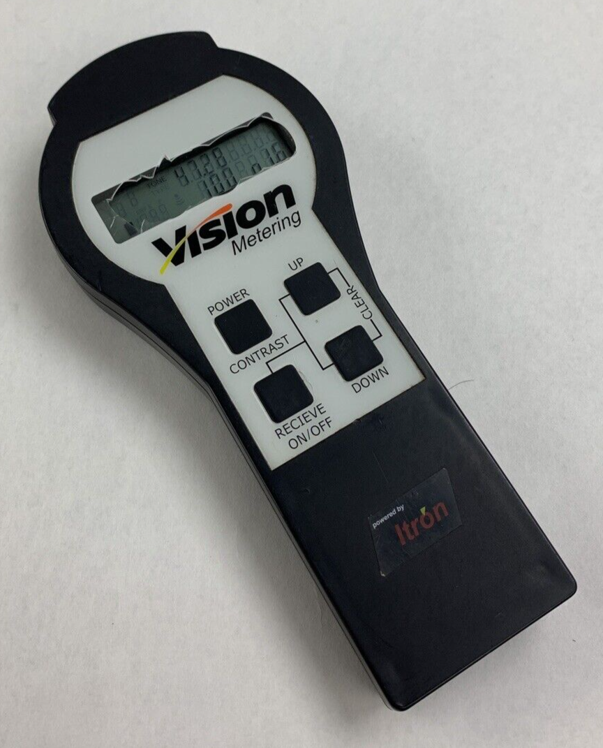 Vision Metering Sentry 900 Handheld ERT Modular Reader Powers On