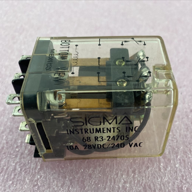 SIGMA Instruments Relay 68R3-24705 10A 28VDC/240 VAC