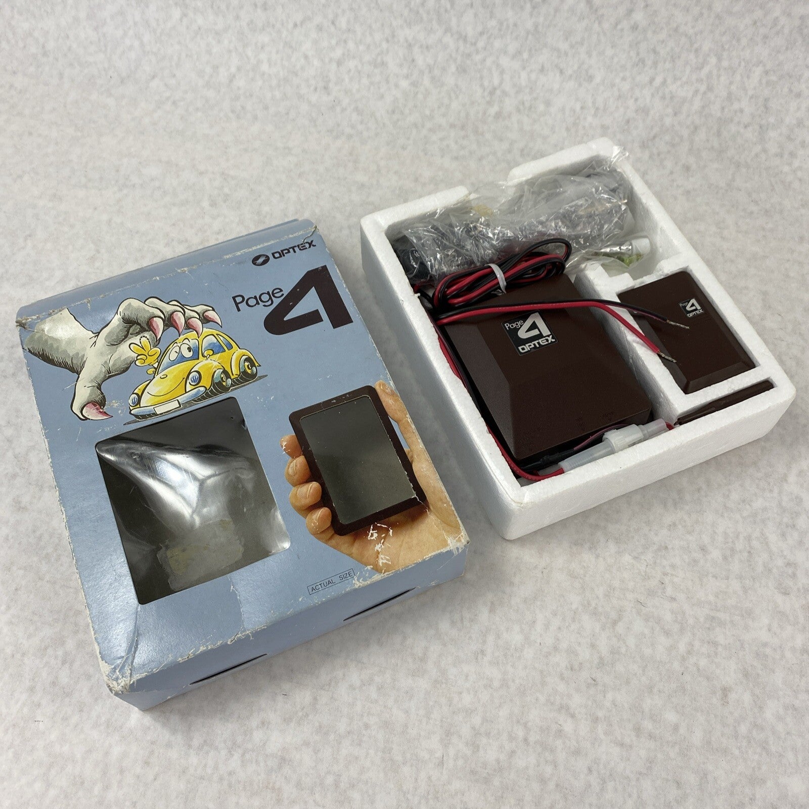 Optex WG-5 Page 4 Vehicle Alarm System