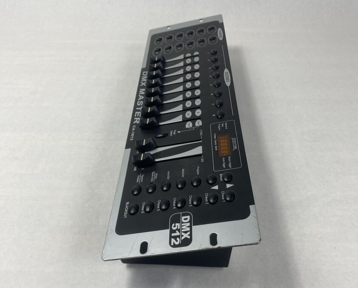 DMX Master CA-1612 DMX 512 Master Controller No Power Cord Tested