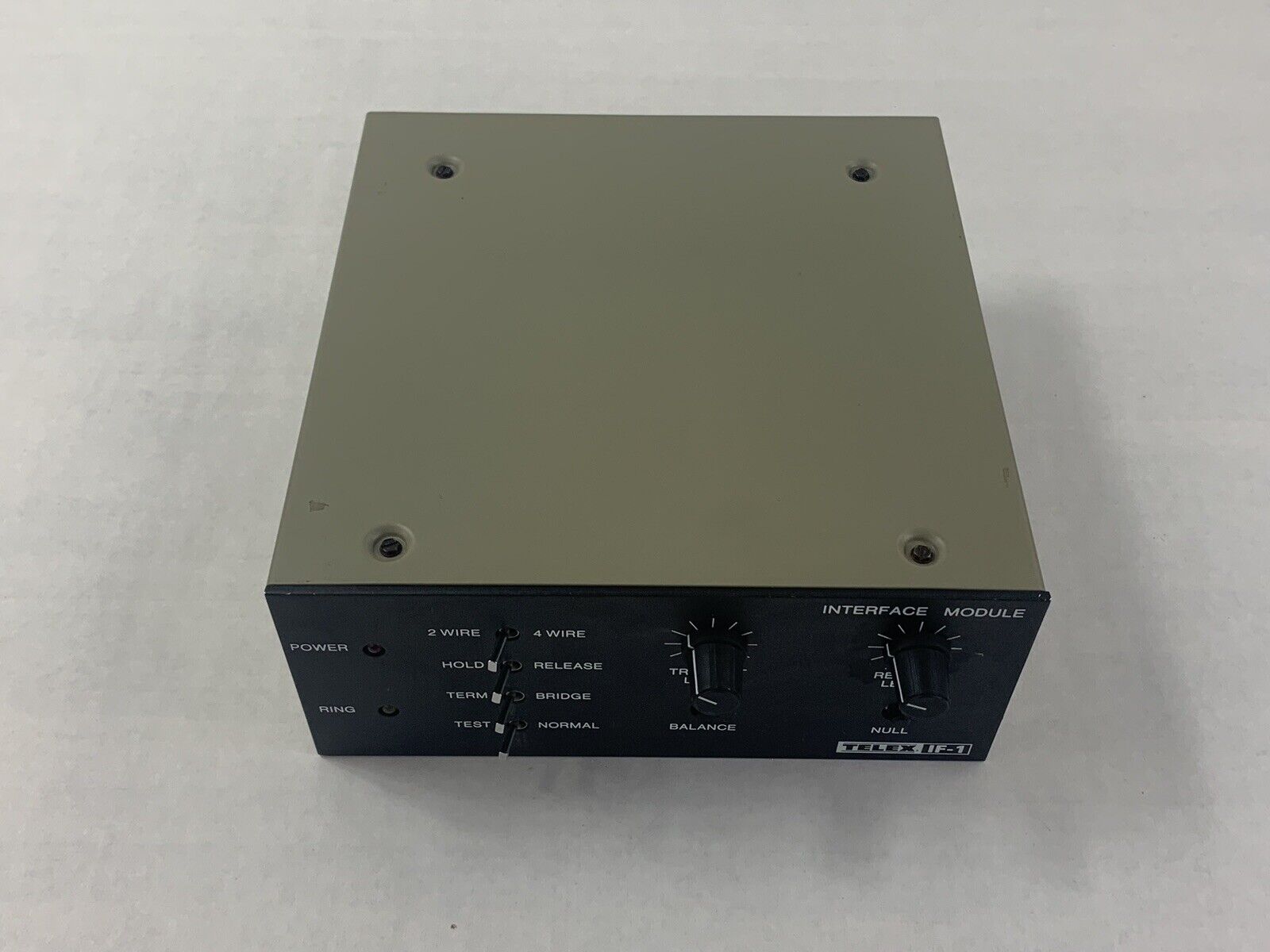 Telex Model IF-1 Interface Unit Module, No Power Cord