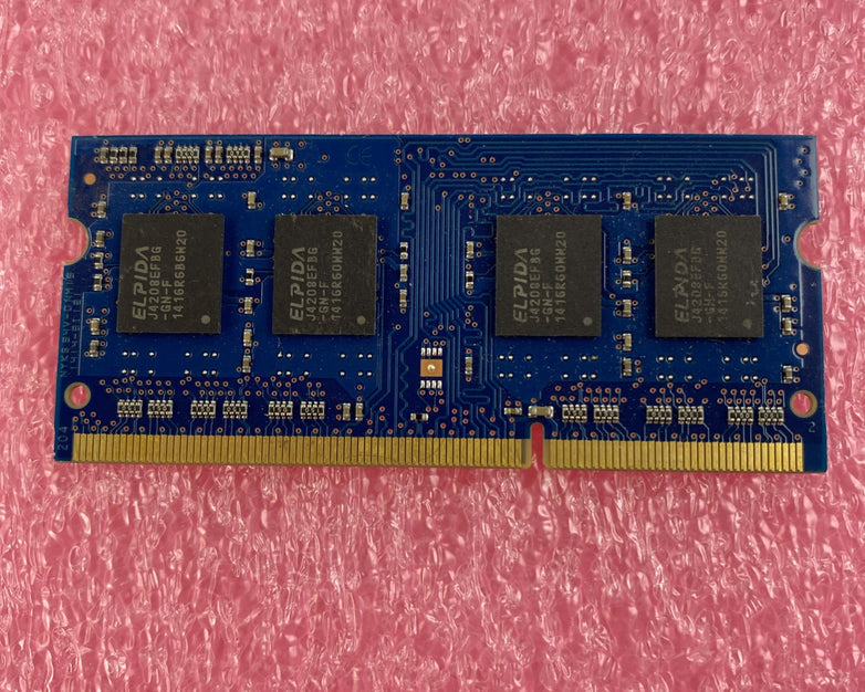 Elpida 4GB DDR3L PC3L-12800S Laptop Memory Ram EBJ40UG8EFU0-GN-F - Lot of 4