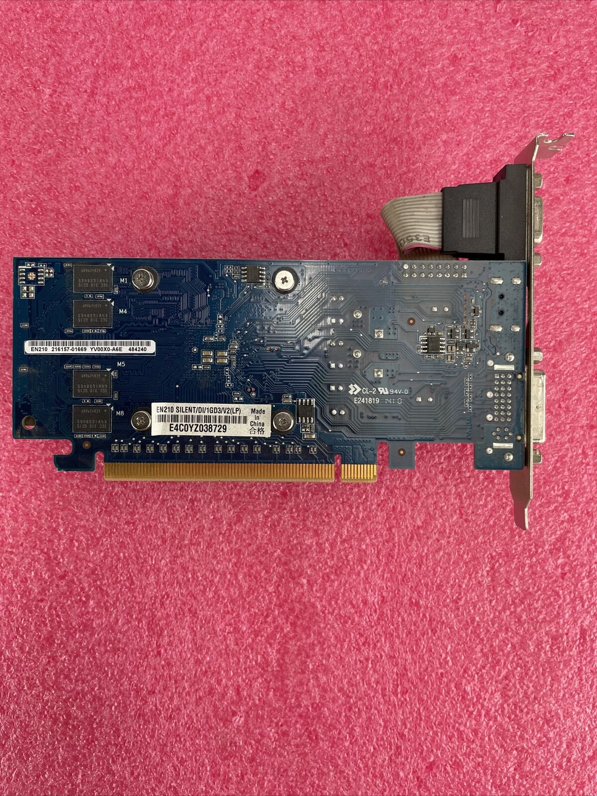 ASUS EN210 Silent/DI/1GD3-V2(LP) PCIe Graphics Card